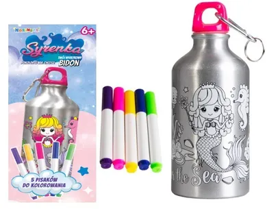 Norimpex, Syrenka, bidon do kolorowania, 500 ml