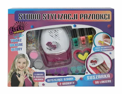 Norimpex, zestaw do paznokci, maszynka w pudełku