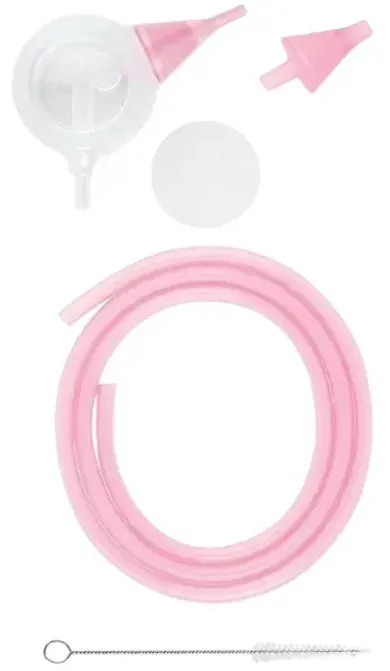 Nosiboo, akcesoria do aspiratora Pro, różowe