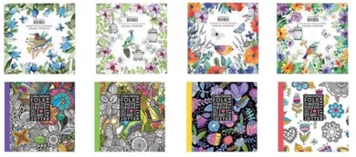 Notatnik ozdobny 120-120, 80K, gładki, 1 szt.