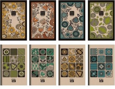 Notatnik ozdobny 125-200, 120K, kratka, twardy, 1 szt.