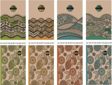 Notatnik ozdobny 143-197, 80K, gładki, twardy, 1 szt.