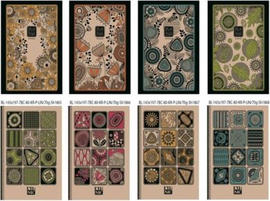 Notatnik ozdobny 143-197, 80K, linia, twardy, 1 szt.