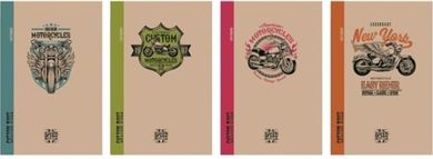 Notatnik ozdobny 165-238, 120K, kratka, twardy, 1 szt.