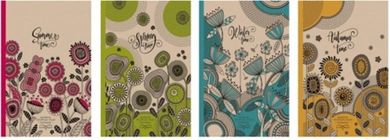 Notatnik ozdobny 165-238, 80K, kratka, twardy, 1 szt.