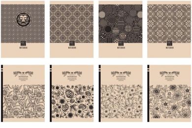 Notatnik ozdobny 215-285, 80K, kratka, 1 szt.