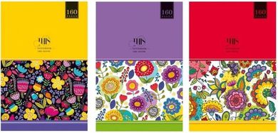 Notatnik ozdobny A4, 80K, linia, 1 szt.