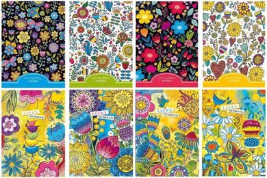 Notatnik ozdobny A5, 80K, linia, 1 szt.