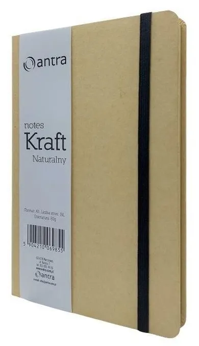 Notes A5, Kraft, kropki