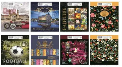 Notes ozdobny 200-200, 60K, kratka, 1 szt.