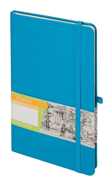 Notes Romantyzm A5, kropki, jasno niebieski, 1 szt.