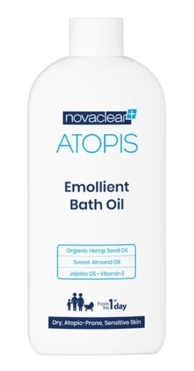 Novaclear, Atopis, emulsja do kąpieli dla dzieci i dorosłych z problemami skórnymi, 200 ml