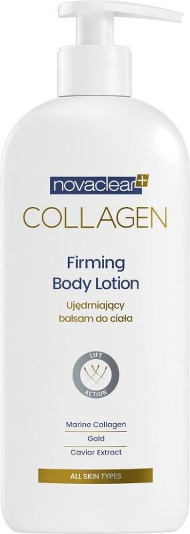 Novaclear, Collagen, ujędrniający balsam do ciała, 500 ml