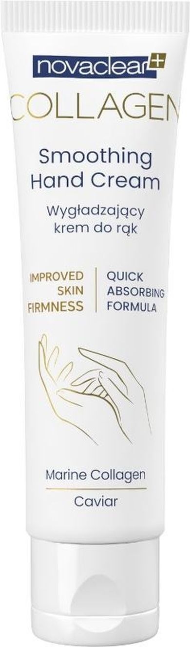 Novaclear, Collagen, wygładzający krem do rąk, 50 ml