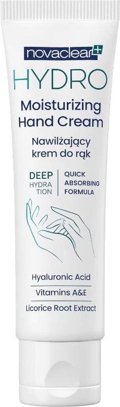Novaclear, Hydro, nawilżający krem do rąk, 50 ml