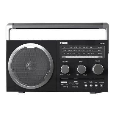 Noveen, radio przenośne, PR750, Black