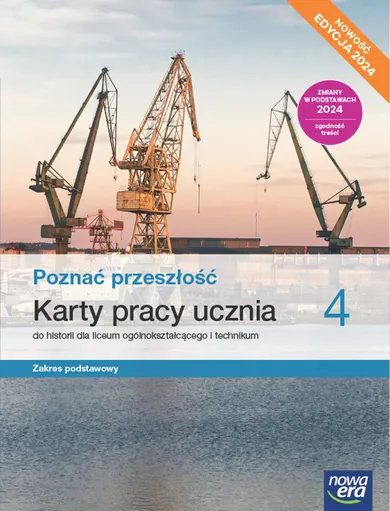 Nowa historia. Poznać przeszłość. Karty pracy 4 liceum technikum. Zakres podstawowy 2025