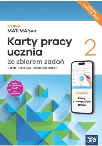Nowa Matematyka. Karty pracy ze zbiorem zadań 2. Zakres podstawowy 2025