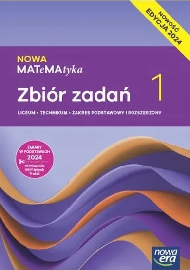 Nowa MATeMAtyka. LO 1. Zbiór zadań ZPiR 2024