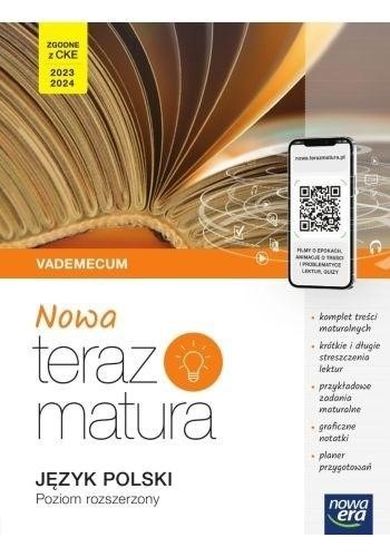 Nowa Teraz matura. Język polski. Vademecum. Zakres rozszerzony