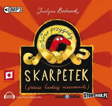 Nowe przygody skarpetek (jeszcze bardziej niesamowite). Audiobook CD mp3