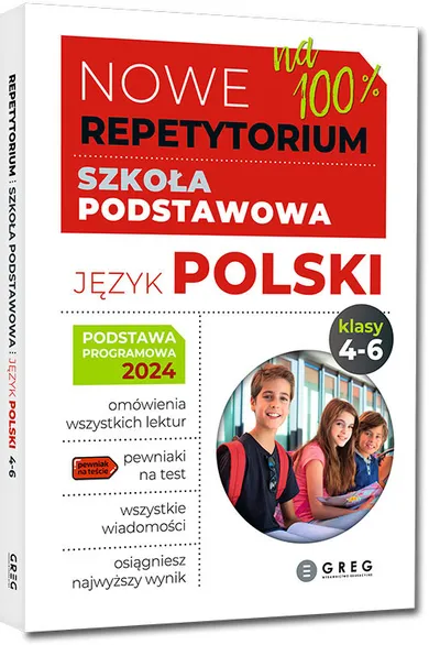 Nowe Repetytorium SP. Język polski klasy 4-6