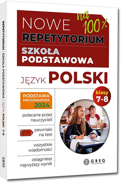 Nowe Repetytorium SP. Język polski klasy 7-8