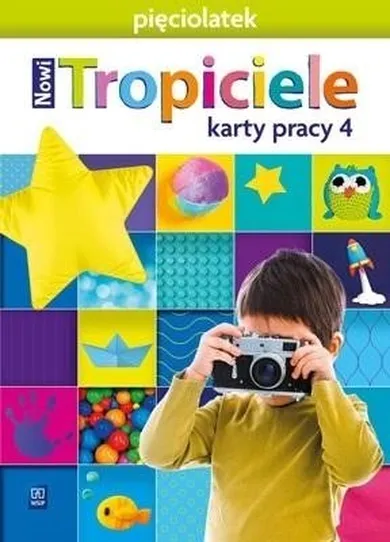 Nowi Tropiciele. Pięciolatek. Karty pracy. Część 4