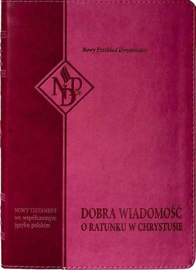 Nowy Testament NPD, różowa z paginatorami