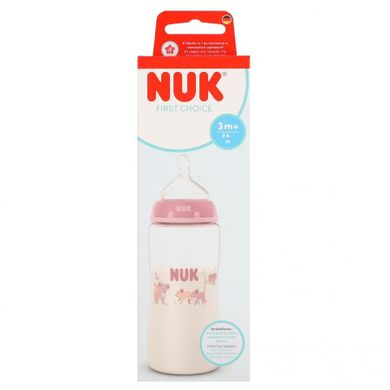Nuk, First Choice, butelka, 3m+, koala, 300 ml
