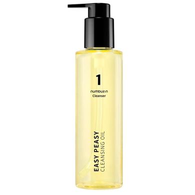 Numbuzin, No.1 Easy Peasy Cleansing Oil, olejek myjący do demakijażu, 200 ml