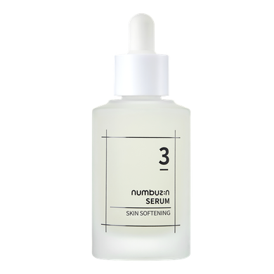 Numbuzin, No.3 Skin Softening Serum, łagodzące serum do twarzy, 50 ml