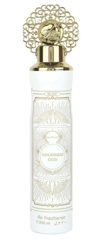 Nusuk, Goodness oud white blanc, odświeżacz powietrza, 300 ml