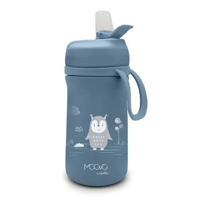 Nuvita, bidon termiczny z ustnikiem, powder blue, 350 ml