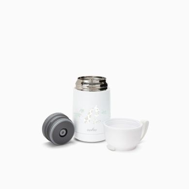 Nuvita, pojemnik termiczny, stal nierdzewna, biały, 620 ml