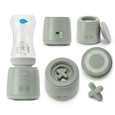 Nuvita, Warm'n'Mix, przenośny podgrzewacz do butelek z mlekiem dla niemowląt