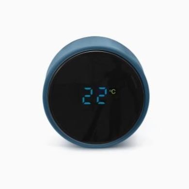 Nuvita, zapasowa przykrywka do termosu, termometr LED, niebieska