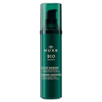 Nuxe, Bio Organic, lekki krem korygujący o działaniu nawilżającym z algami morskimi, 50 ml