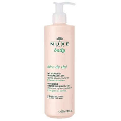 Nuxe, Body Reve de The, rewitalizujące mleczko nawilżające, 400 ml
