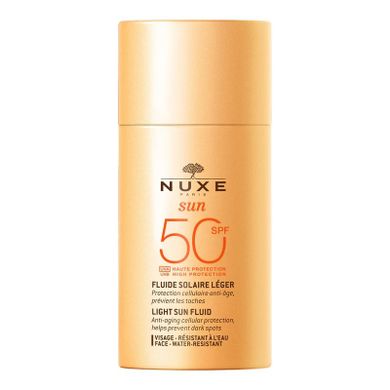 Nuxe, Sun, lekki krem do twarzy SPF50, 50 ml