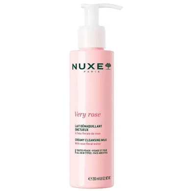 Nuxe, Very Rose, kremowe mleczko do demakijażu, 200 ml
