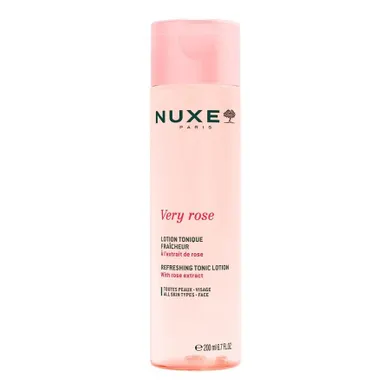 Nuxe, Very Rose, odświeżający tonik do twarzy, 200 ml