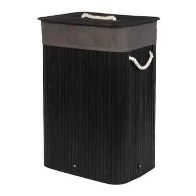 Nuxio, Sade, bambusowy kosz na pranie, 80l