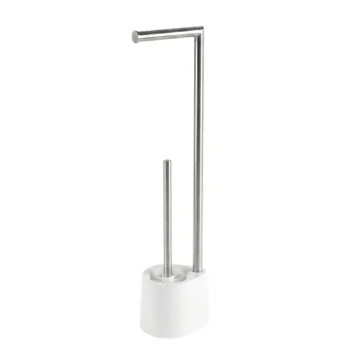 Nuxio, Stilk, stojak na papier toaletowy i szczotkę do WC, 63 cm
