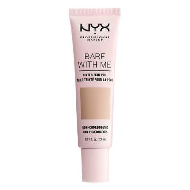 NYX Professional MakeUp, Bare With Me Tinted Skin Veil, lekki podkład, true beige buff