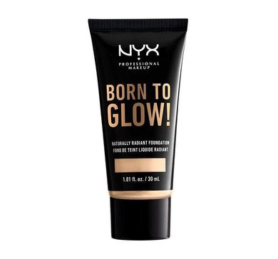 NYX Professional MakeUp, Born To Glow Naturally Radiant Foundation, podkład, pale