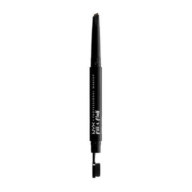 NYX Professional MakeUp, Fill & Fluff Eyebrow Pomade Pencil, kredka do brwi, ash brown