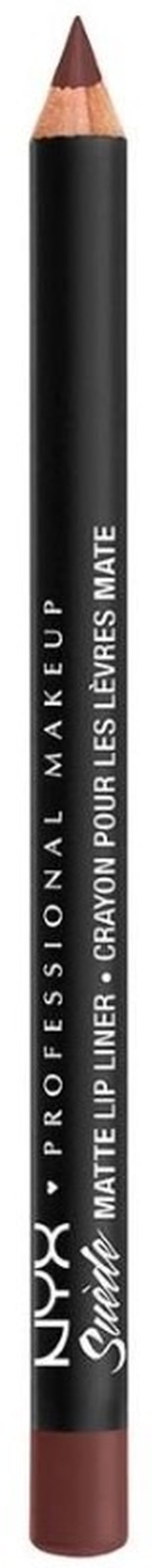 NYX Professional MakeUp, Suede Matte Lip Liner, konturówka do ust, cold brew