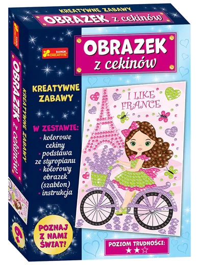 Obrazek z cekinów. Podróże małe i duże. Francja