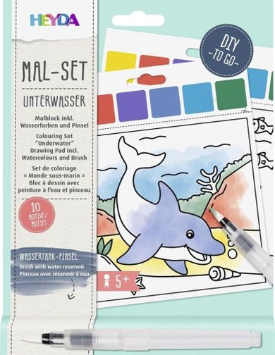 Ocean. Malowanka wodna